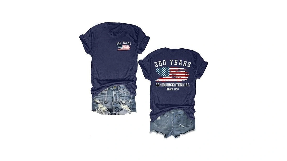 Ithalt 250th Anniversary Usa Shirt Womens 4th Of July Shirts