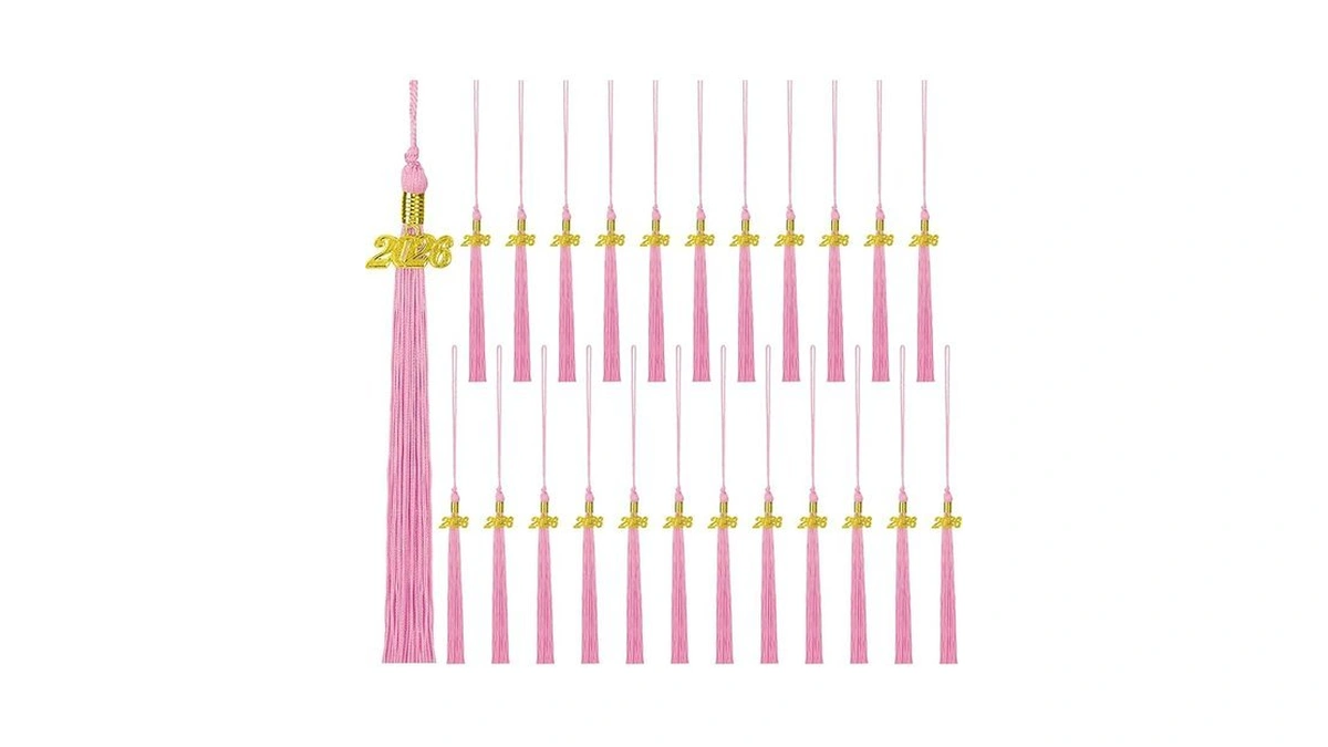 Fingertip Wd 24 Pieces 2026 Graduation Tassel, Graduation Cap Tassels