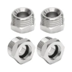 1/2” G Male To 3/8” Compression Female Thread Bushing Pipe