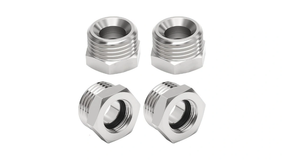 1/2” G Male To 3/8” Compression Female Thread Bushing Pipe