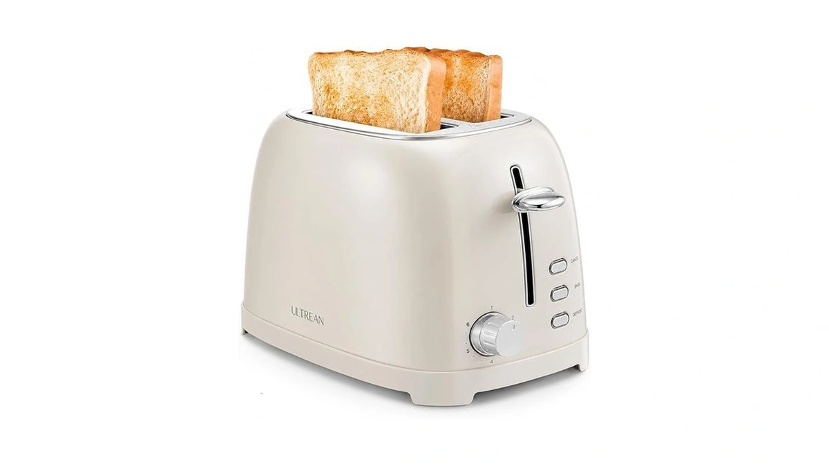 Ultrean Toaster 2 Slice With Extra-wide Slot For Toasting Bagels,