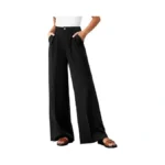 Btfbm Wide Leg Pants Woman 2026 High Waisted Button Business
