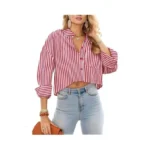 Jinkesi Button Down Shirts & Blouses For Women Long Sleeve