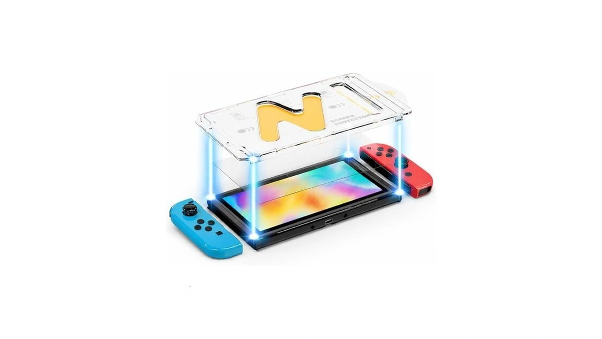 Bibuks Tempered Glass Screen Protector With Auto Alignment Frame For