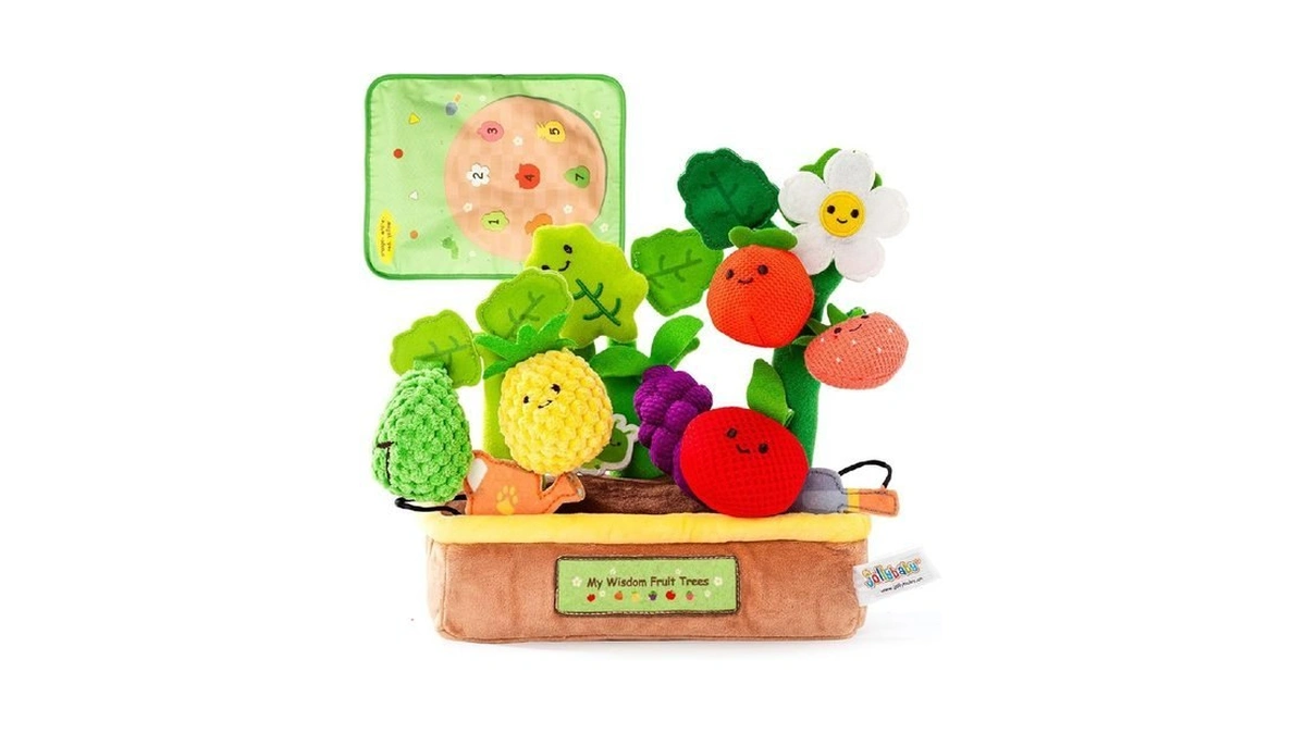 Baby Toys 6-12 Months - My First Fruits Color Shape