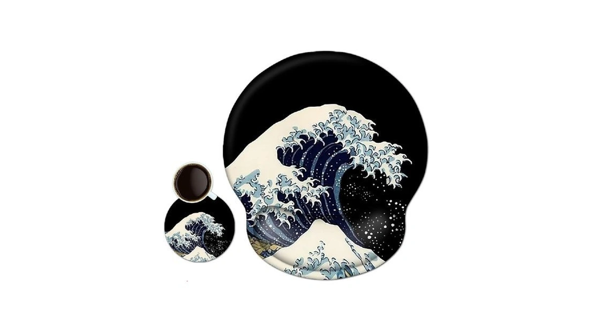 Aimsa Ergonomic Mouse Pad With Wrist Support, Gel Mousepad Non-slip