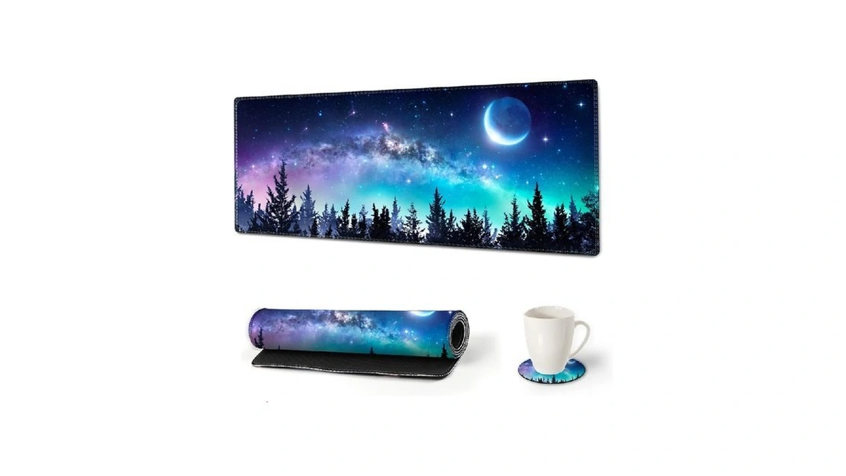 Aimsa Large Gaming Mouse Pad Extended Mouse Pad With Stitched