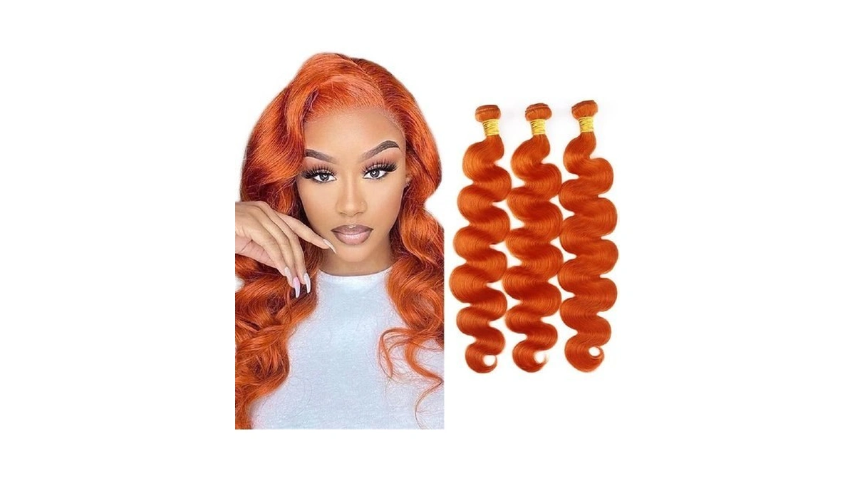 28 30 32 Inch Ginger Bundles Human Hair #350 Bundles