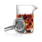 Cocktail Mixing Glass,2 Pcs Bartender Kit,professional Mixing Glass Set,thick Bottom