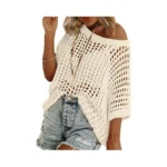 Zeagoo Spring Outfits For Women 2026 Trendy Crochet Knit Short