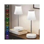 Dexulesa 2 Pack Rechargeable Table Lamp, Led Cordless Table Lamp