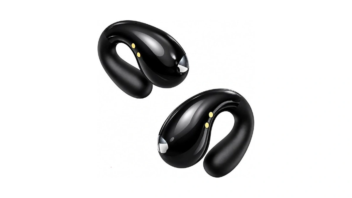 Boytond Ultra Open Ear Earbuds - Comfortable Clip-on Bone Conduction