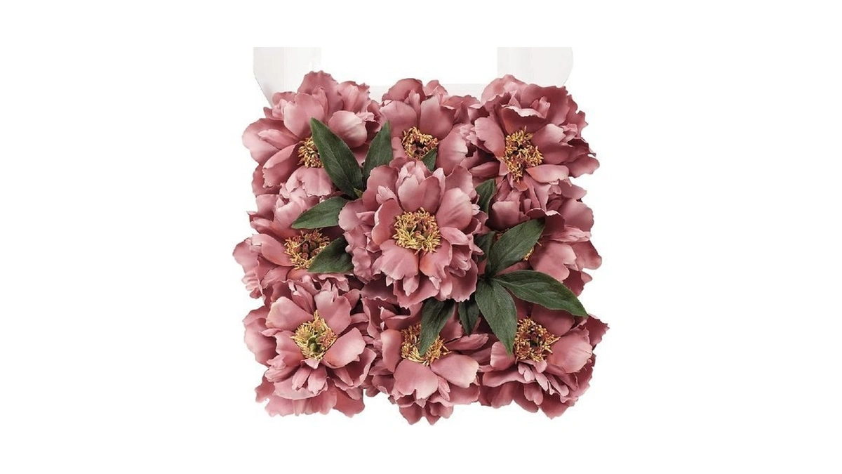 Tinge Time Artificial Flowers 9pcs Silk Peony Fake Flower For