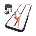 Air Gymnastics Tumble Track Mat, Inflatable Tumbling Mat 6.6ft/10ft/13ft/16ft/20ft, Training