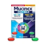 Mucinex Fast-max Maximum Strength Day & Night Cold And Flu