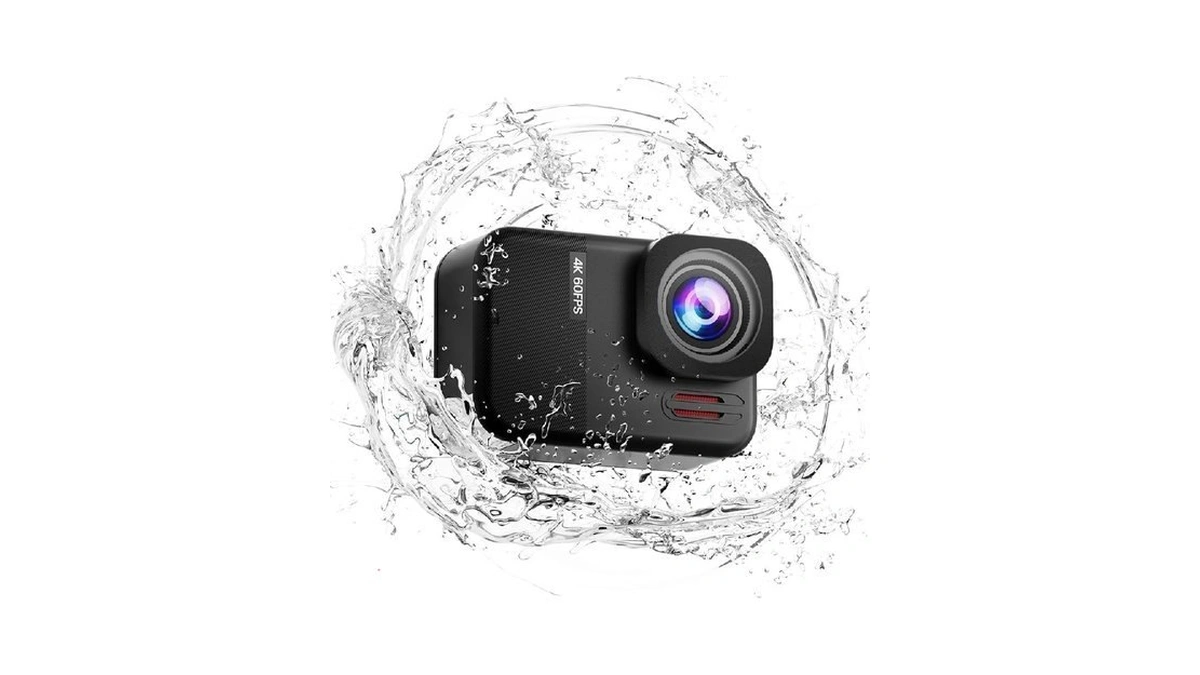 Yolansin Action Camera 4k60fps Underwater - Ipx7 10m Waterproof Action