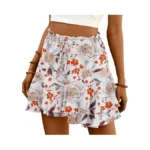 Lepunuo Summer Shorts For Women Flowy Boho Skorts High Wais