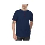 Henley Shirts For Men Short Sleeve Casual Shirt Button Crewneck