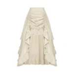 Scarlet Darkness Women's 2026 Summer Skirt Gothic Steampunk Skirt Renaissance