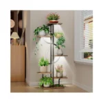 Refgy 6-tier Tall Plant Stand With Hanging Hook, Multi-tiered Vertical
