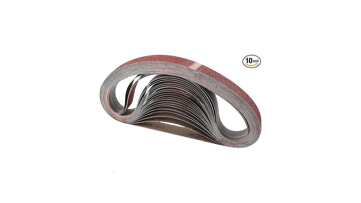 Belt Sander 1-1/2" X 30" Aluminum Oxide Sanding Belt, 320