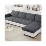Ruaozz Couch Cushion Covers For Sectional Sofa Stretch Seat Cushion