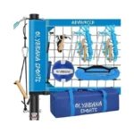 Professional Volleyball Net Set For Outdoor Fun With Adjustable Aluminum
