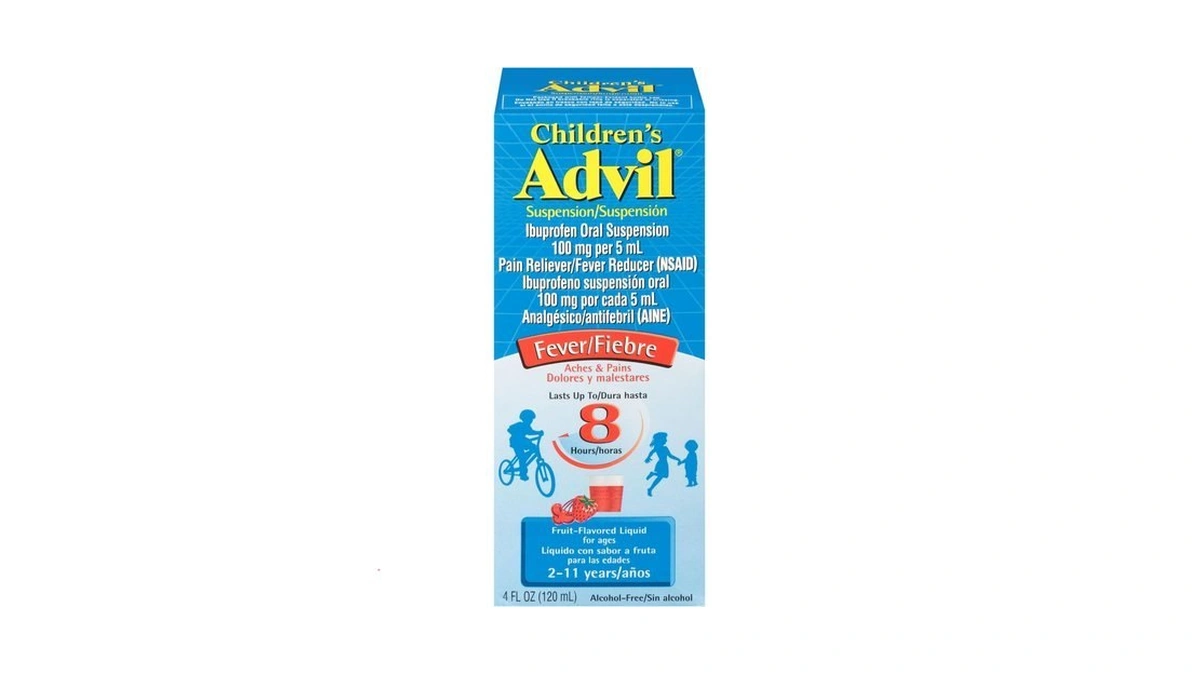 Children's Advil Pain Reliever And Fever Reducer, Children's Ibuprofen Liquid