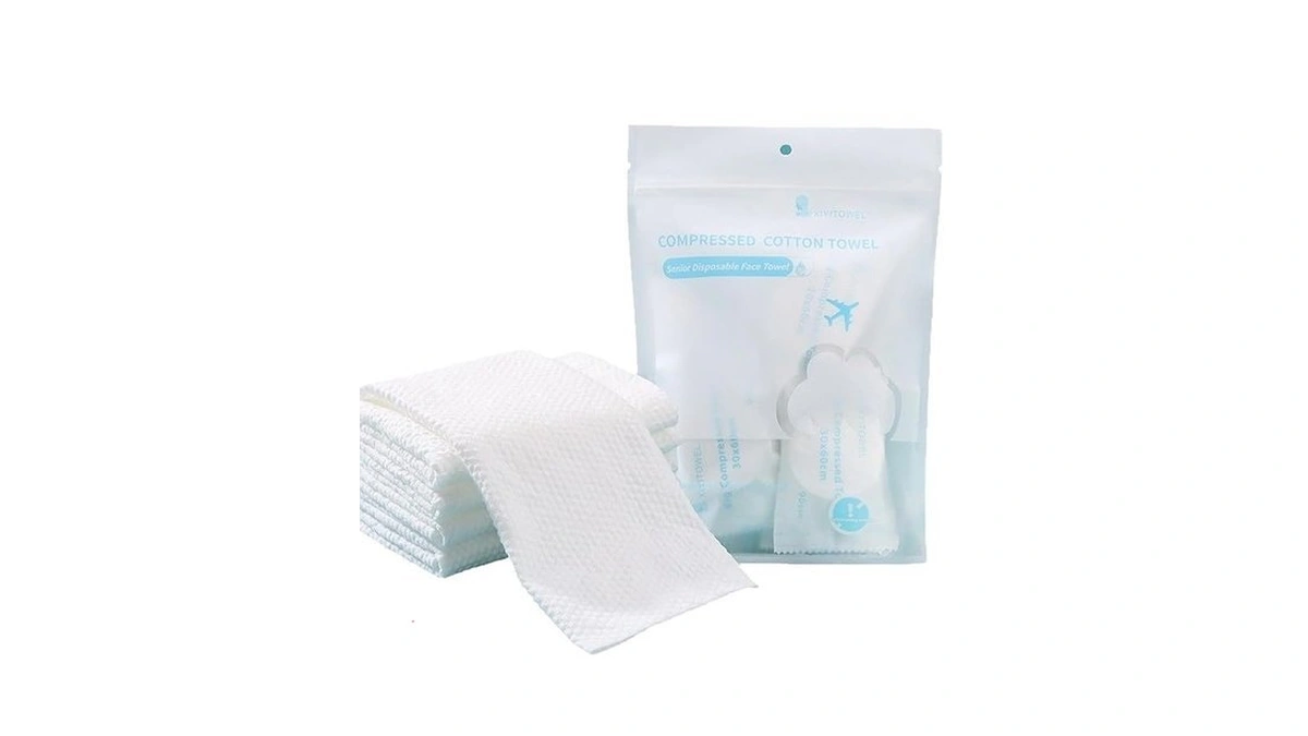 Snz 10-pack Disposable Compressed Towels For Travel - 23.6x11.8 Inch