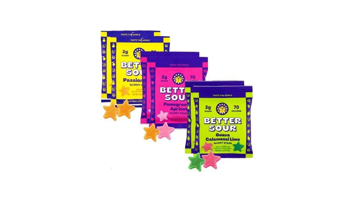 Better Sour Variety Pack, Guava Calamansi, Pomegranate Apricot, And Passion