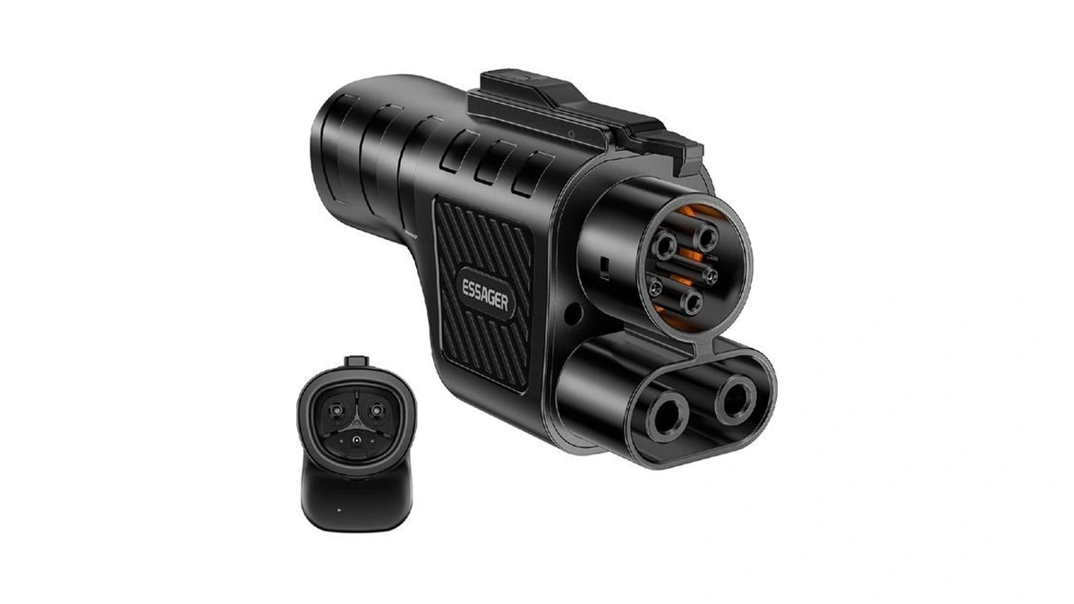 Essgaer Nacs To Ccs1 Car Adapter For Tesla Charger Adapter