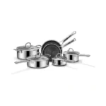 Snowclad Pots And Pans Set Non Stick, 10 Pcs Hybrid