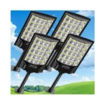 Solar Street Light Outdoor Waterproof, 4 Pack Solar Motion Lights