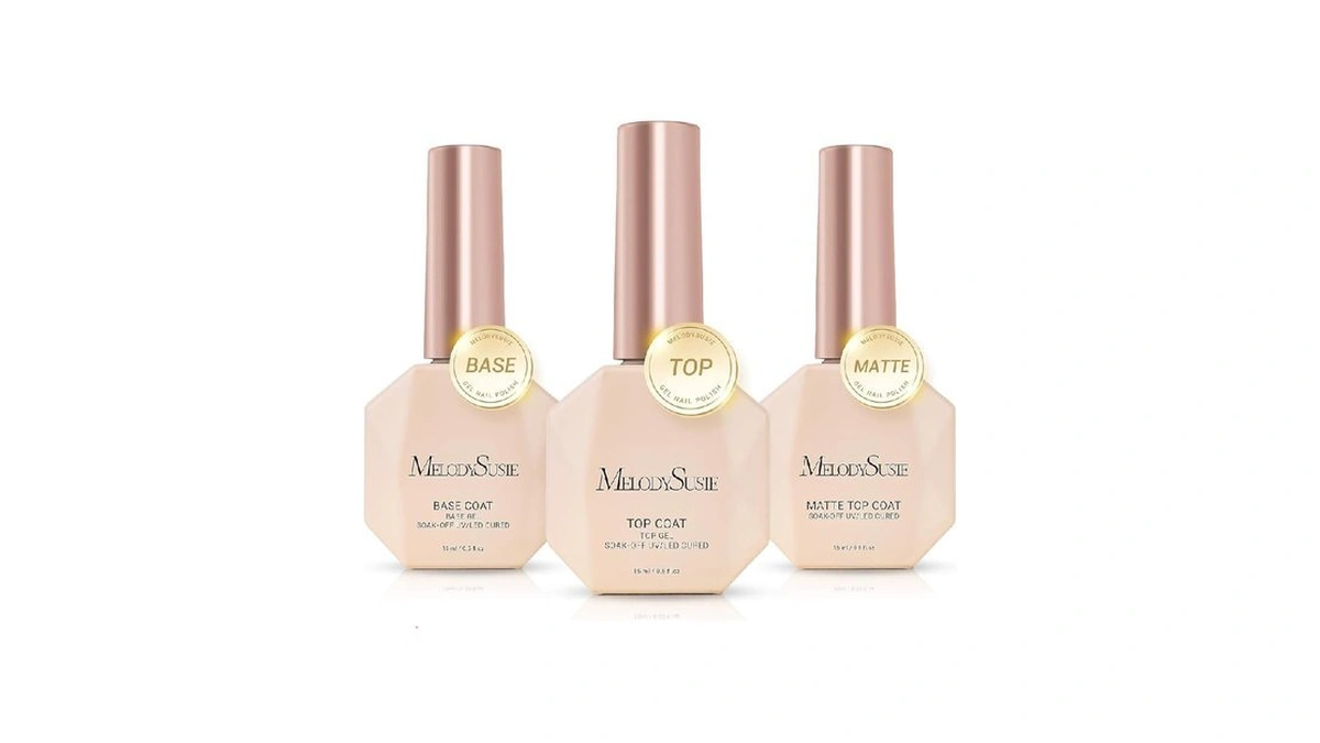 Melodysusie Top Coat Matte Top Coat Base Coat No Wipe