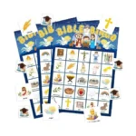 Joy Bang Bible Games For Kids, Bingo Cards 24 Player