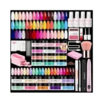 Azurebeauty Dip Powder Nail Kit With Electric Nail Drill 24