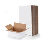 Rlavbl 9x6x4 Shipping Boxes Set Of 30, White Corrugated Cardboard