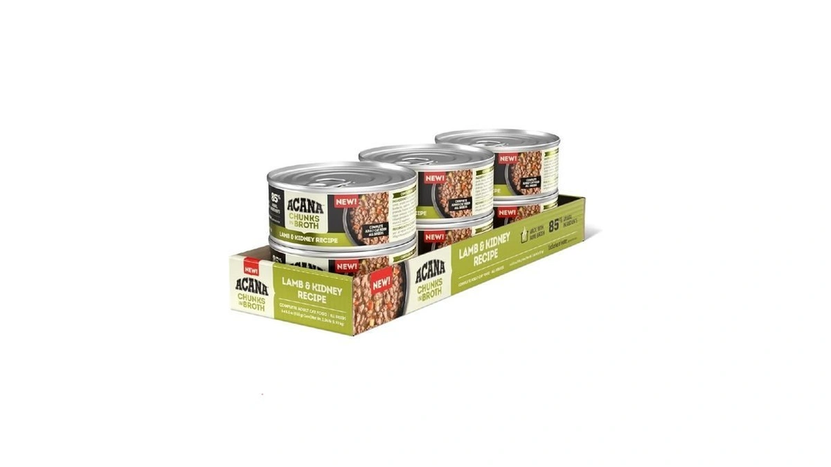 Acana Chunks In Broth Wet Cat Food Lamb & Kidney