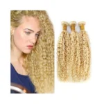 28 28 28 Inch #613 Curly Bundles Human Hair P27/613