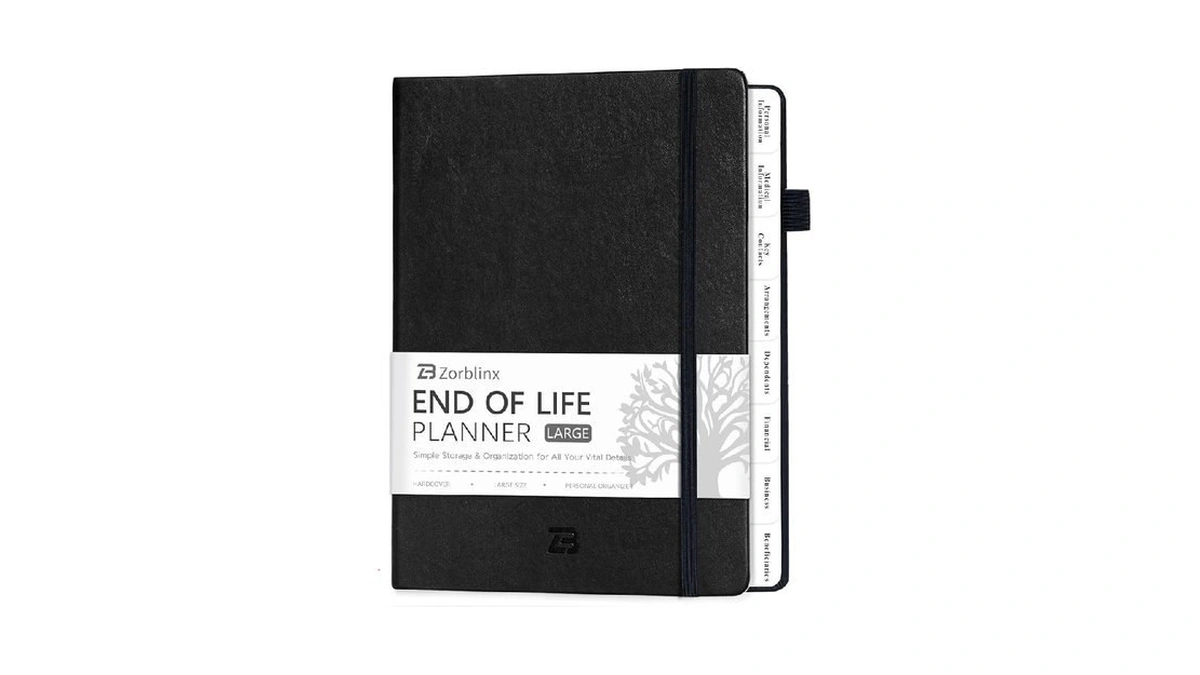 End Of Life Planner B5 With Tabs - "i'm Dead