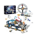 Utbttor 2 In 1 Space Roller Coaster Building Set With