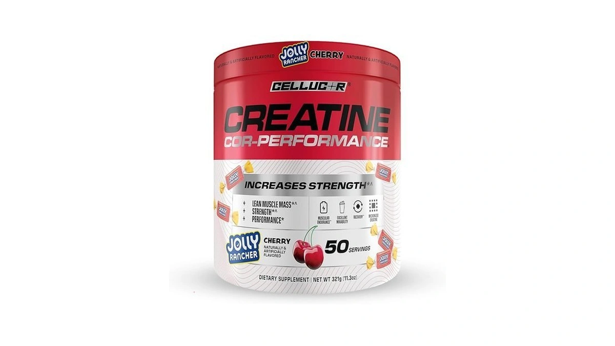 Cellucor Creatine Powder, Jolly Rancher Cherry- Increases Strength, Lean Muscle