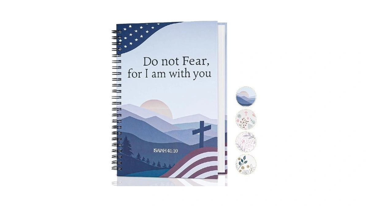 Christian Journals For Women - Spiral Bible Notebook For Her|