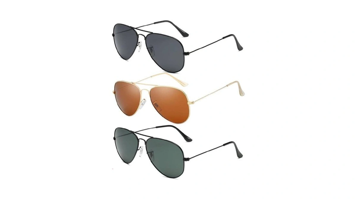 Easyhaute Aviator Sunglasses For Men & Women, Pilot Sun Glasses,