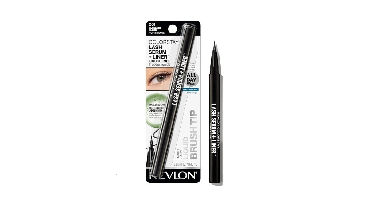 Revlon Colorstay Lash Serum + Liner, Waterproof Eyeliner, Healthier Looking