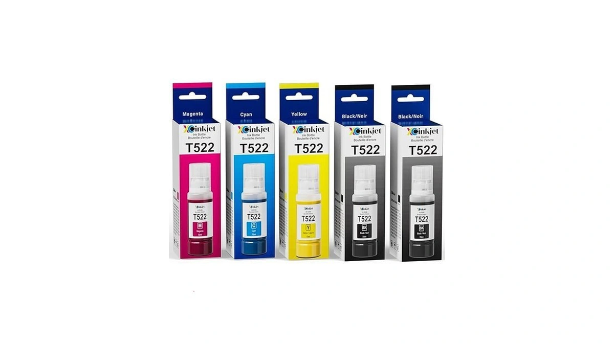 Xcinkjet T522 Ink Refill Bottles Replacement For Epson 522 Et-2800