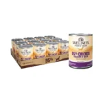 Wellness 95% Chicken Adult Canned Wet Dog Food, Grain Free,