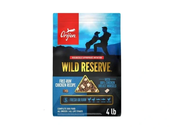 Orijen Wild Reserve Dry Dog Food Free-run Chicken Recipe 4lb