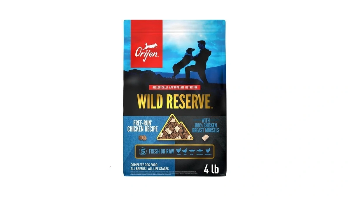 Orijen Wild Reserve Dry Dog Food Free-run Chicken Recipe 4lb