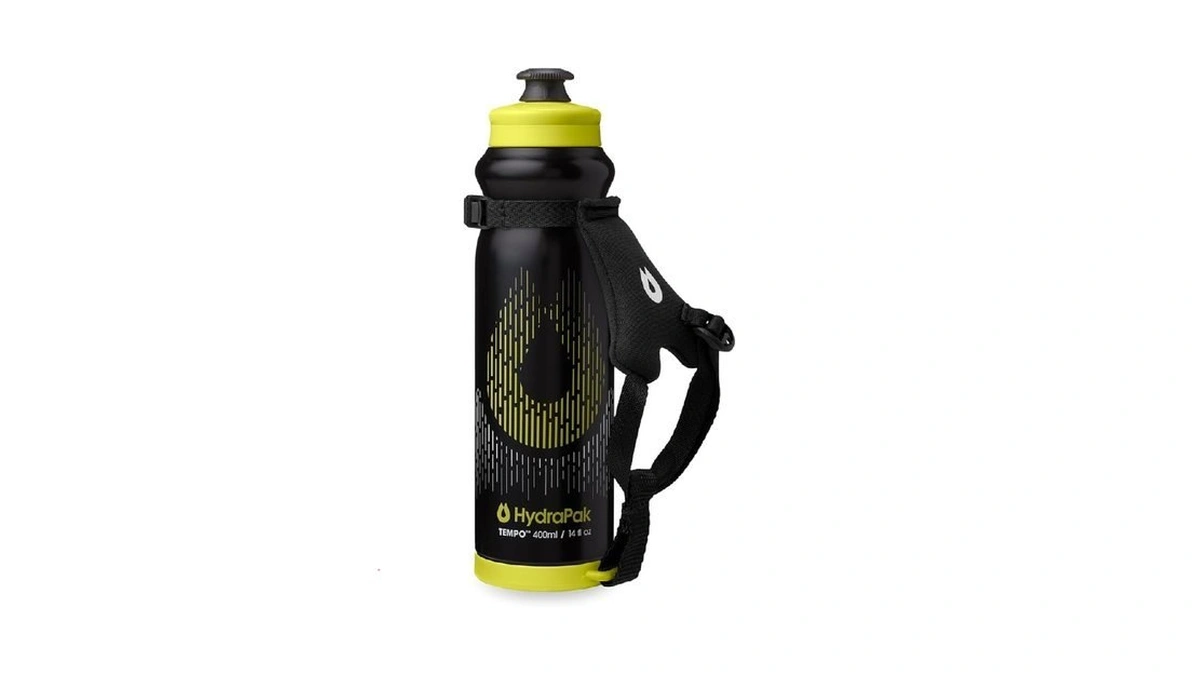 Hydrapak Tempo Pro 400ml - Handheld Running Squeeze Bottle For